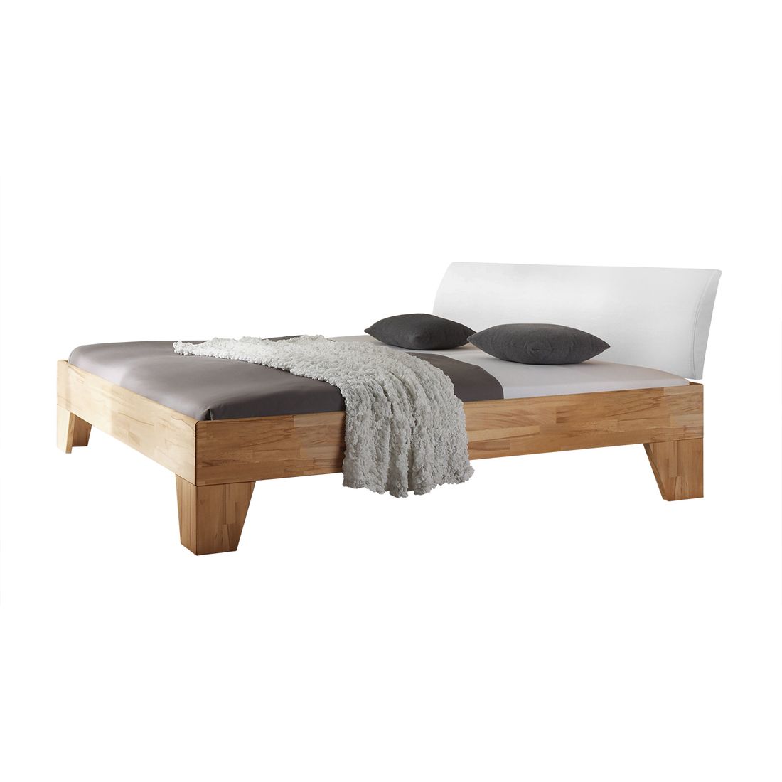 Bett Raijka Kernbuche Massivholz