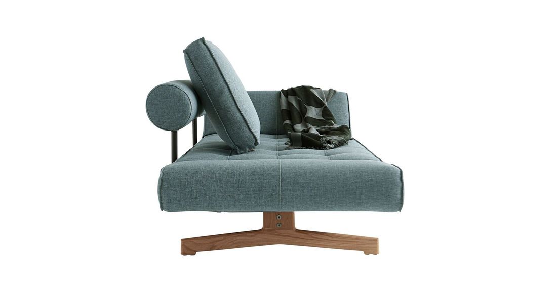 Schlafsofa Nunki Webstoff/Kunstleder/Cord