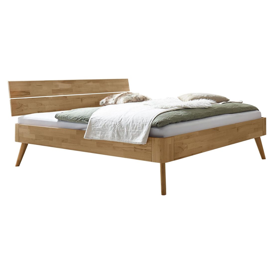Bett Minoa Kernbuche Massivholz