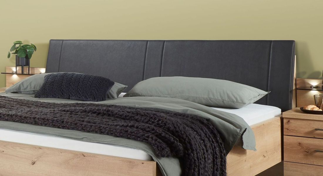 Bett Lothas Komfort Eiche Dekor