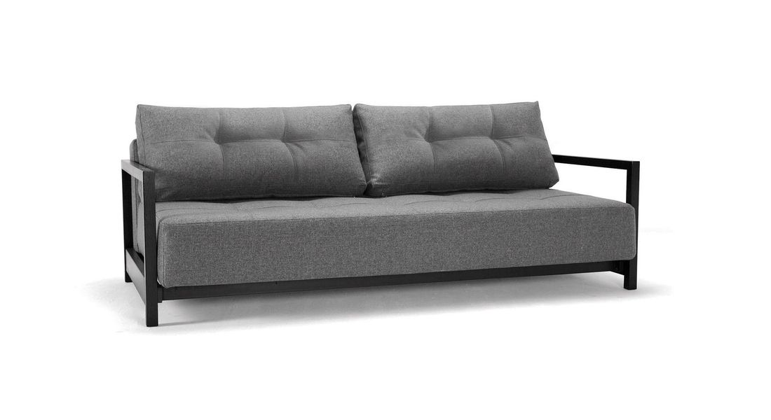 Schlafsofa Butland Webstoff mit Stauraum