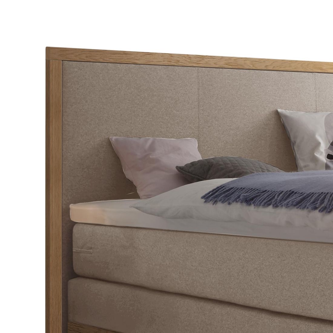 Hasena Boxspringbett Elegant mit Kopfteil San Pietro