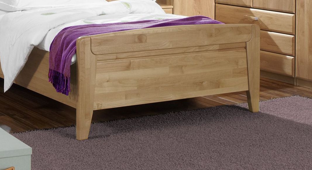 Seniorenbett Sanando Komfort Erle teilmassiv