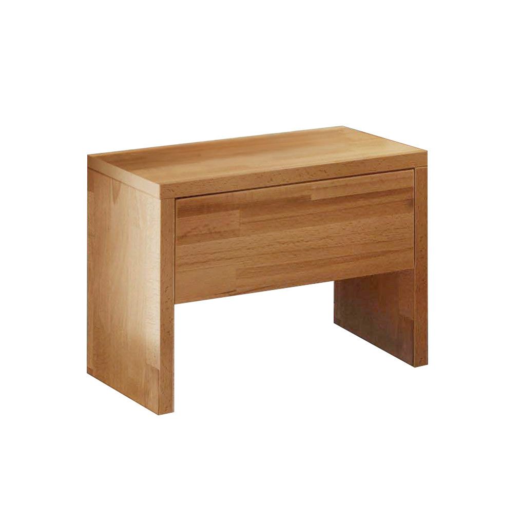 Nachttisch Varion Kernbuche Massivholz H 35cm