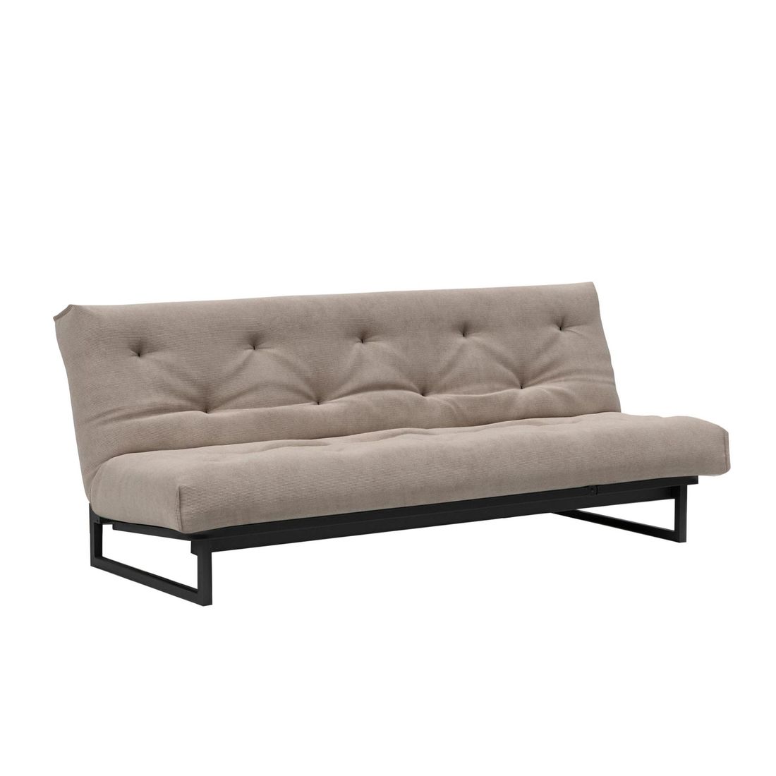 Schlafsofa Frentano Webstoff/Cord mit Lattenrost und Stauraum