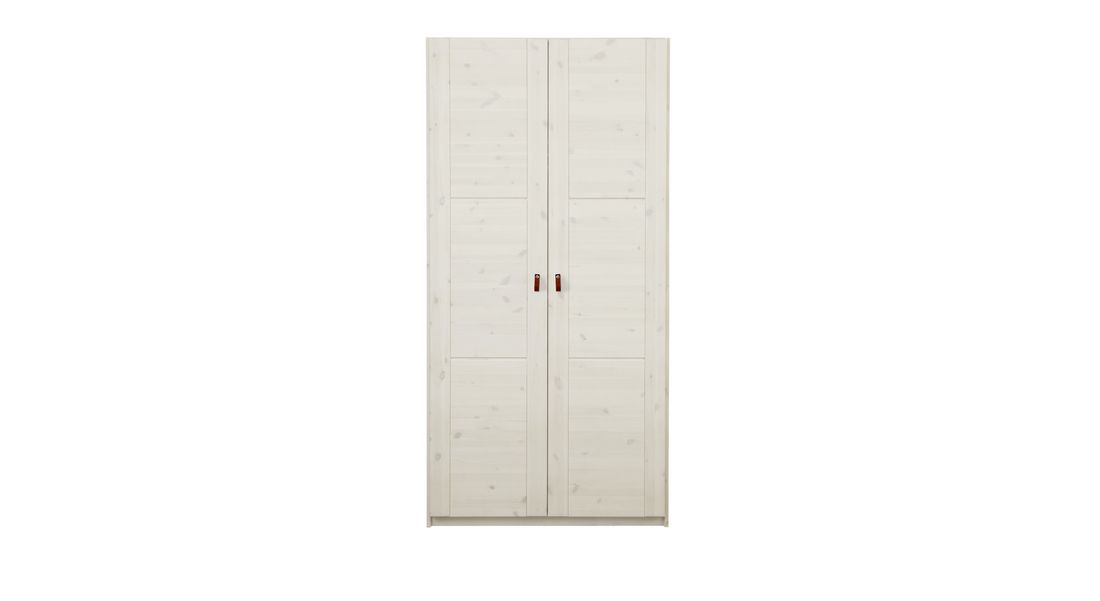 LIFETIME Drehtüren-Kleiderschrank Original Kiefer Massivholz