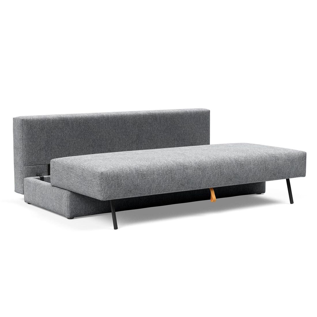 Schlafsofa Aisling Webstoff/Feincord mit Stauraum
