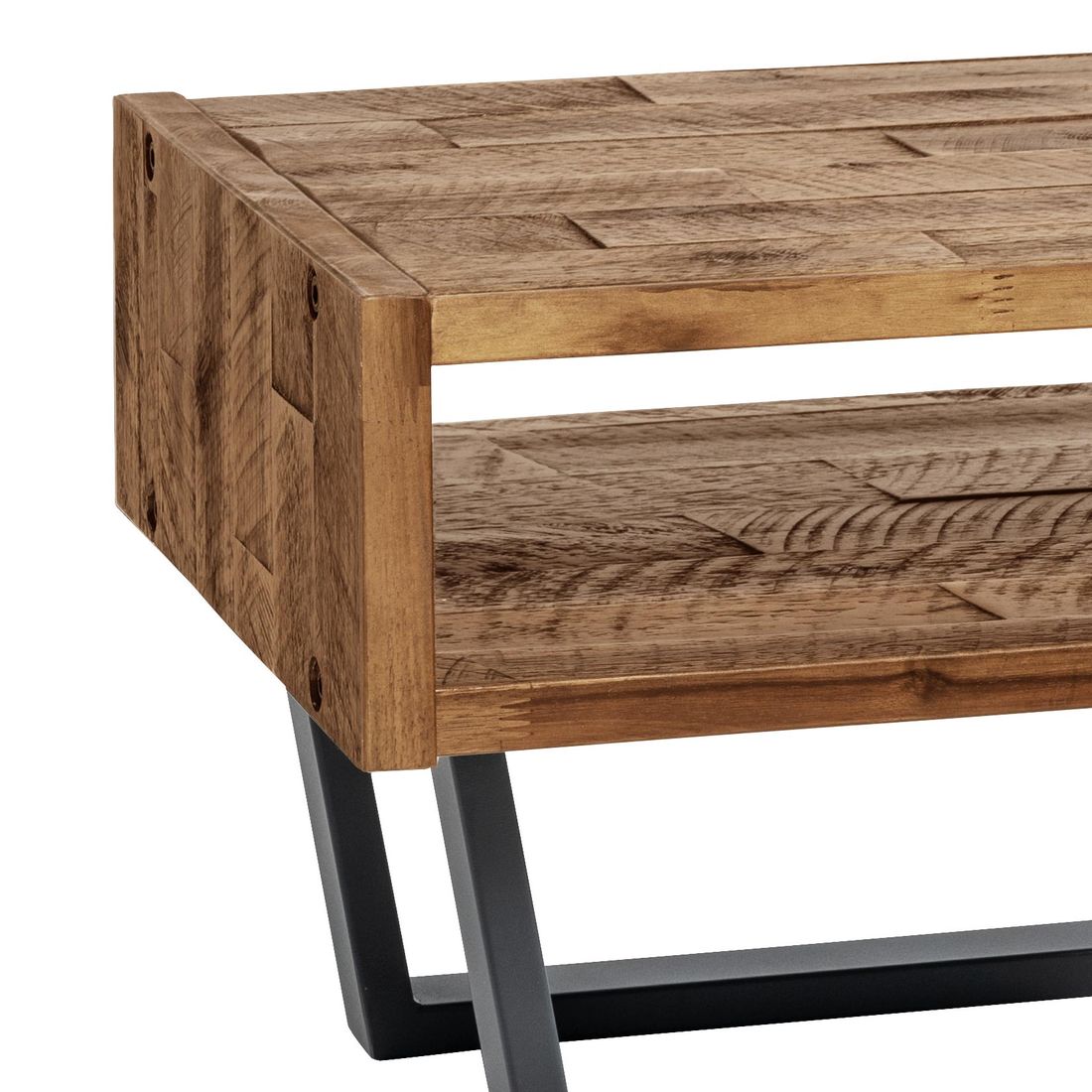 Nachttisch Slonus Akazie Massivholz H 36cm