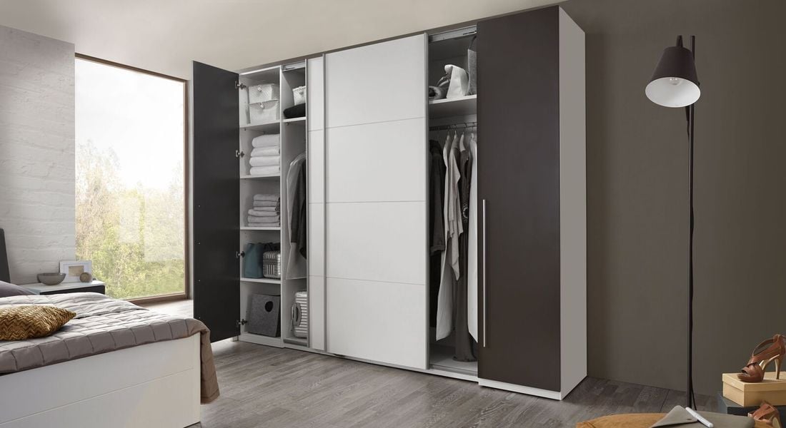 Schwebetüren-Kleiderschrank Montserrat