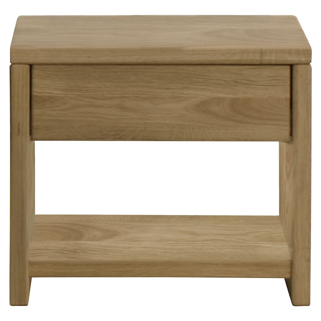 Nachttisch Vetralla Wildeiche Massivholz H 40 cm