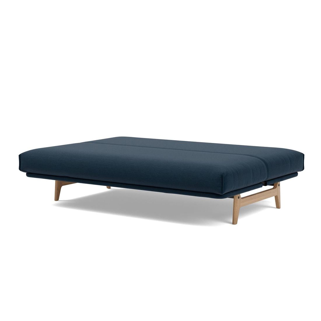 Schlafsofa Atessa Webstoff/Cord mit Lattenrost und Aufbewahrungstuch