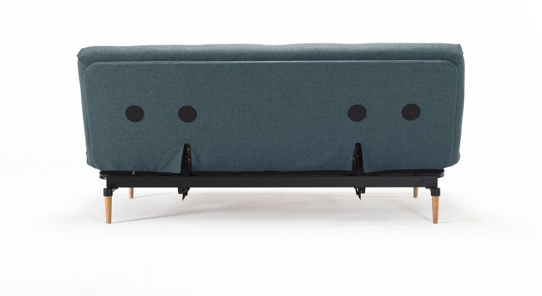 Schlafsofa Shapiro Webstoff/Cord mit Lattenrost und Stauraum