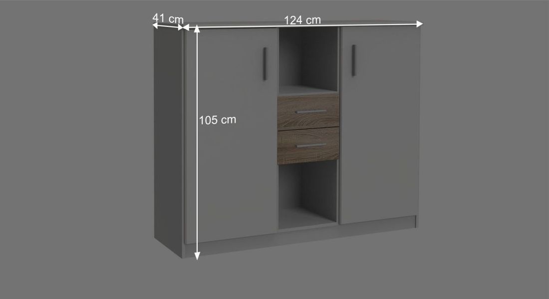 Kommode Solero mit Schubladen