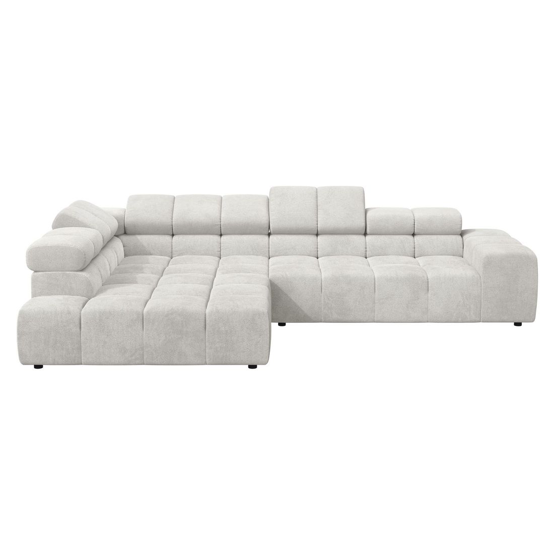 HOMELIV. Ecksofa Charlotta 319x215x82cm Feincord