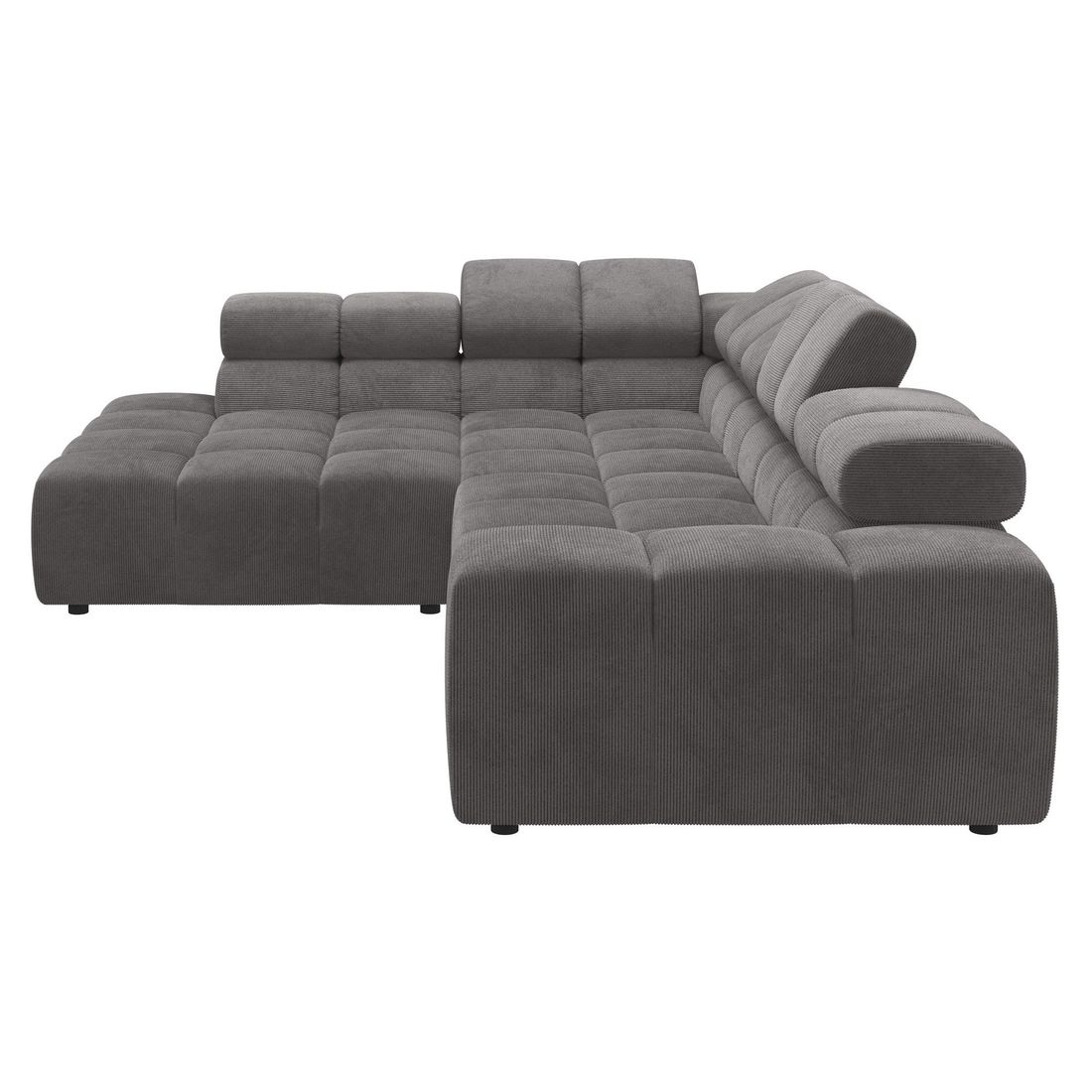 HOMELIV. Ecksofa Charlotta 319x215x82cm Feincord
