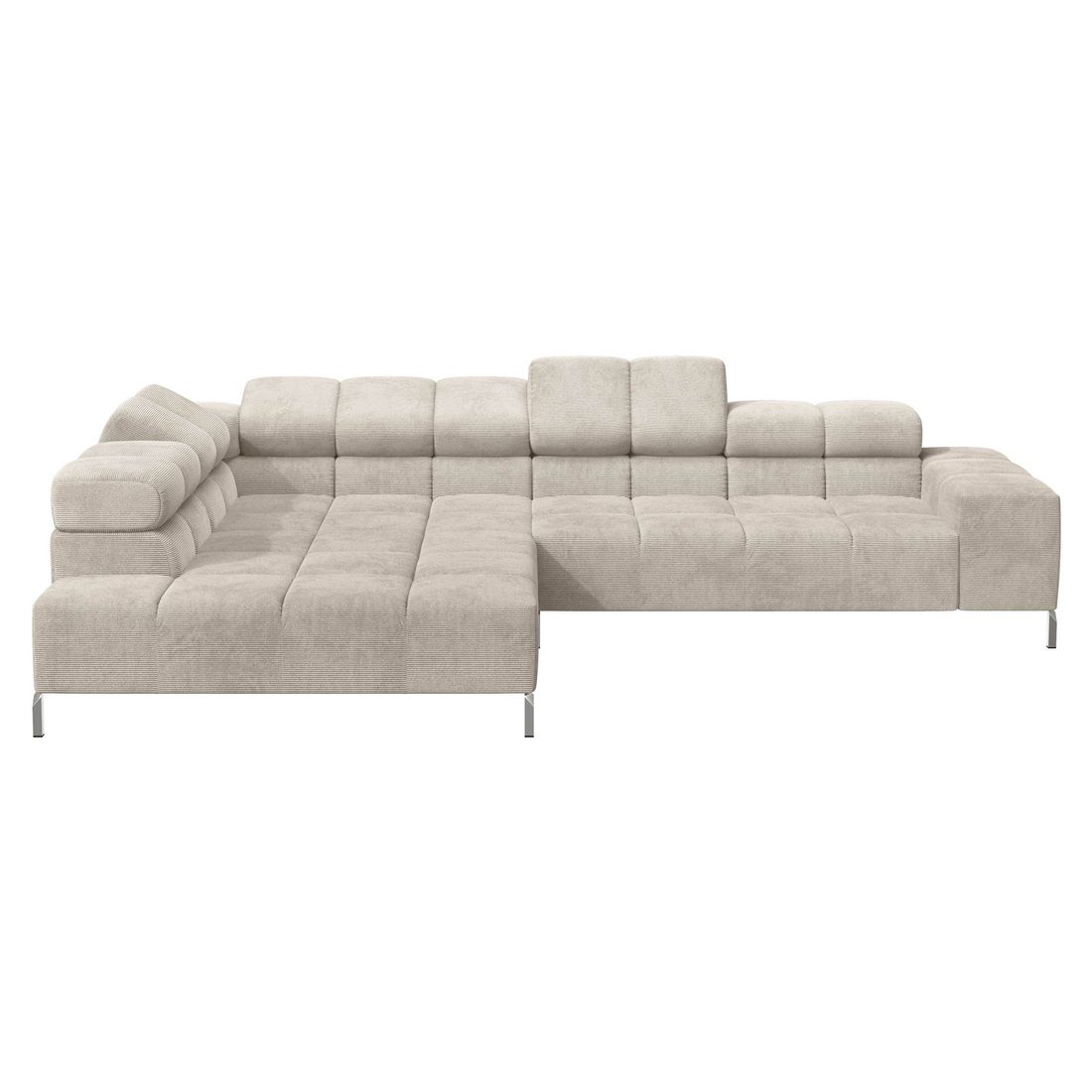 HOMELIV. Ecksofa Cambridge 321x216x85cm Feincord