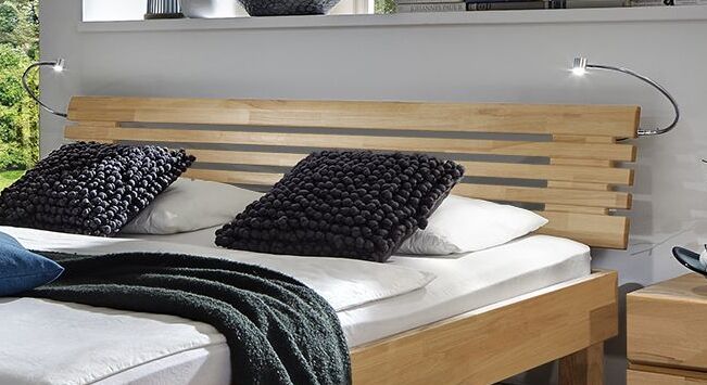 Bett Livenza Kernbuche Massivholz