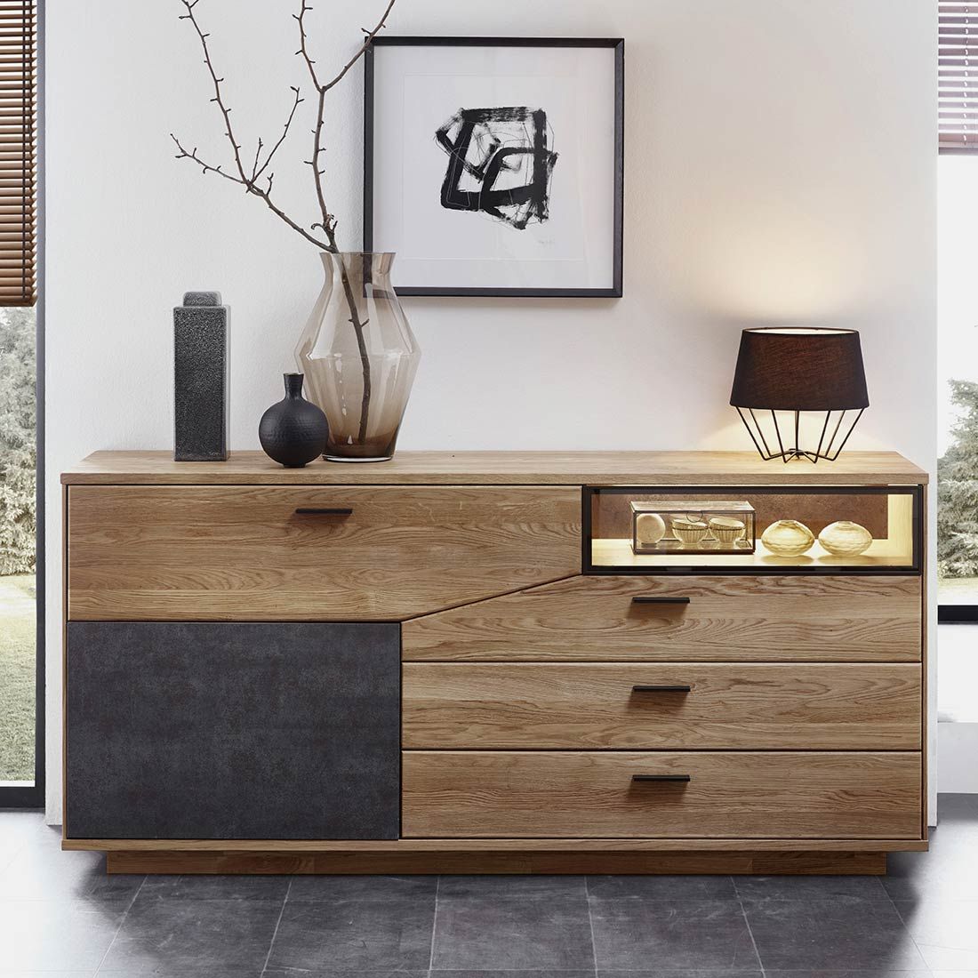 Wohnconcept Gerano Sideboard 180x45x85cm