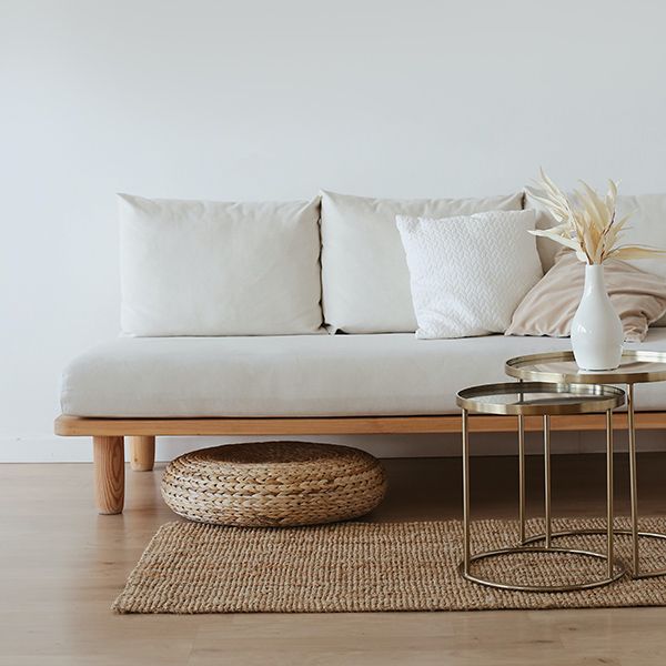 Schlafzimmer Minimalismus Nude-Farben Schlafzimmer Minimalismus mit Nude-Farben