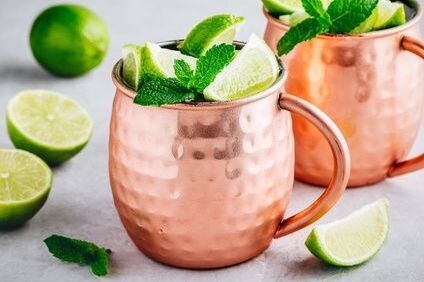 Kupfer Moscow Mule Becher Kupfer Moscow Mule Becher