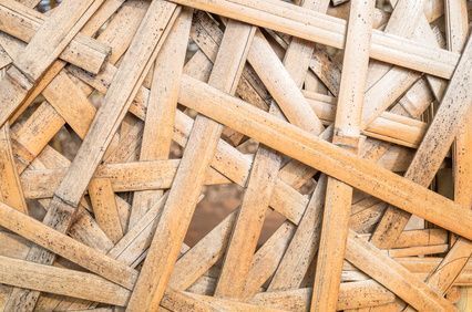 Rattan gewoben Rattan gewoben