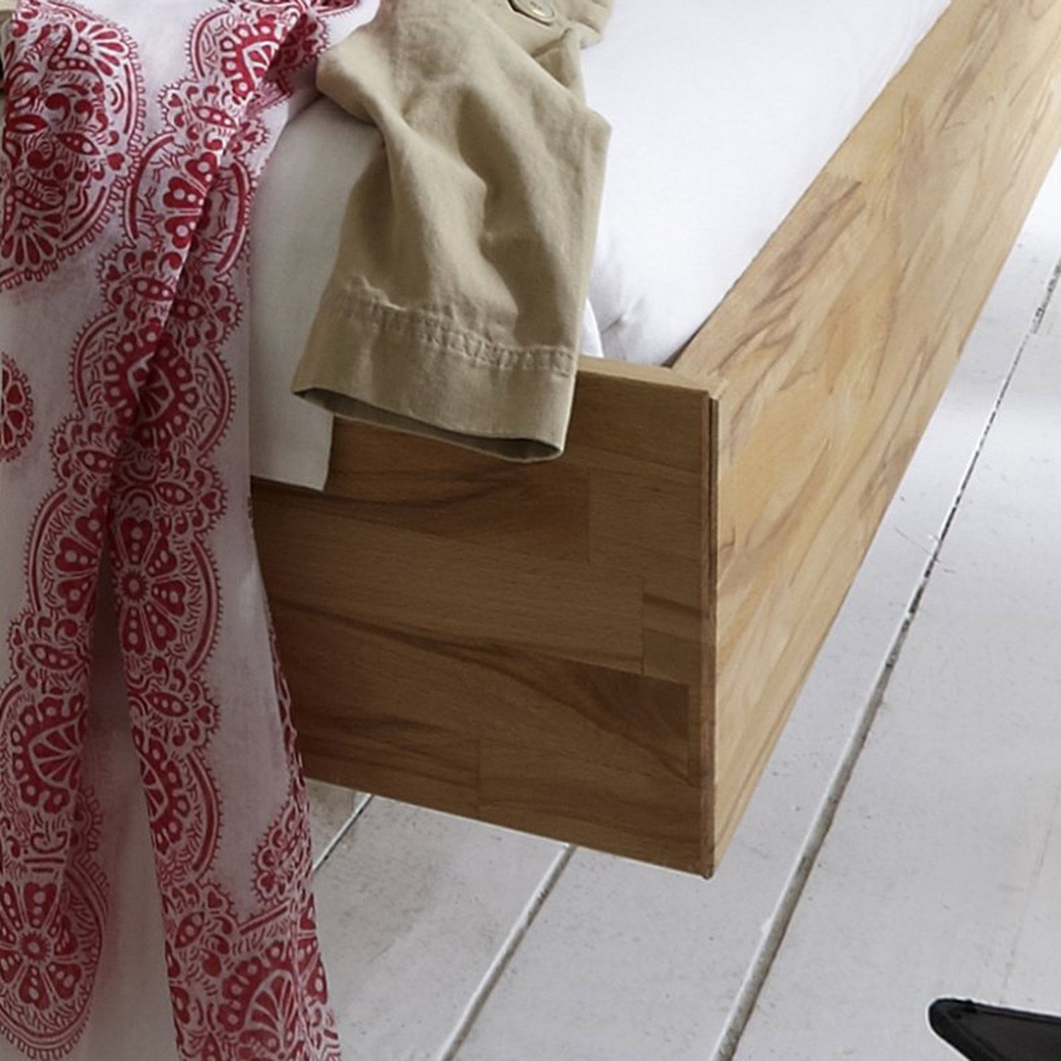 Bett Rosso Komfort Kernbuche Massivholz