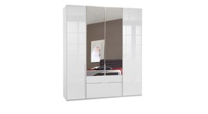 Drehtüren-Kleiderschrank Esperia Express mit Schubladen