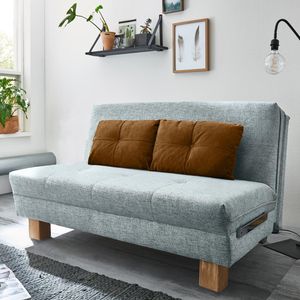 Schlafsofa Valda Webstoff mit Lattenrost
