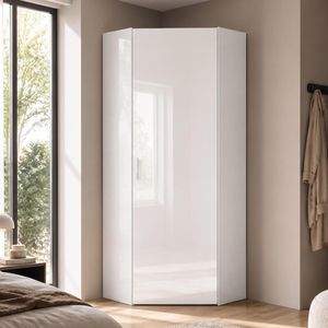 Kleiderschrank-Ecke Divisa mit Innenausstattung