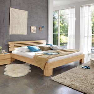 Bett Wood Romance Buche Massivholz