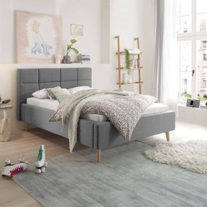 set one Polsterbett Cary Komfort Webstoff