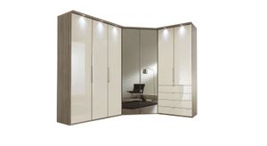 Eck-Kleiderschrank Tiko