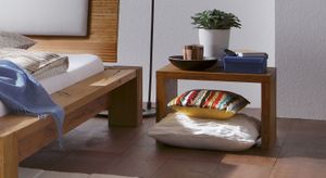 Nachttisch Domingo Wildeiche Massivholz H 32 cm