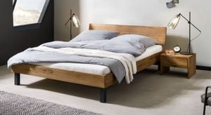 Bett Tumas Wildeiche Massivholz