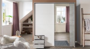 Schwebetüren-Kleiderschrank Kaori
