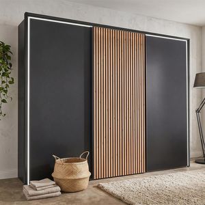 Schwebetüren-Kleiderschrank Yamen