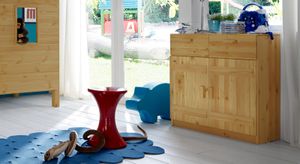 Kommode Kids Paradise Kiefer Massivholz