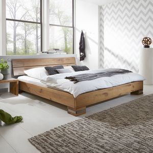 Bett Curada Wildeiche Massivholz
