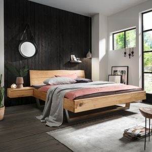 Bett Fillin Komfort Wildeiche Massivholz