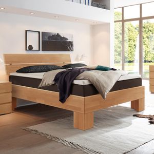 Boxspringbett Port-Louis Buche Massivholz