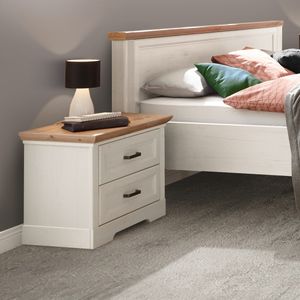 Nachttisch Vacaria Pinie Dekor H 52cm