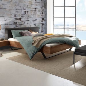 Bett Cenadro Wildeiche Massivholz