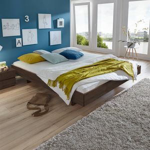 Bett Rimini Buche Massivholz ohne Kopfteil