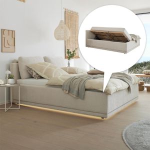 Musterring Polsterbett JustB! SC 200 Komfort Webstoff mit Bettkasten und Lattenrost