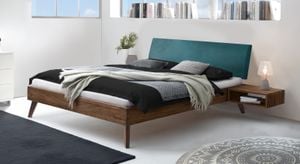 Bett Cailin Nussbaum Massivholz