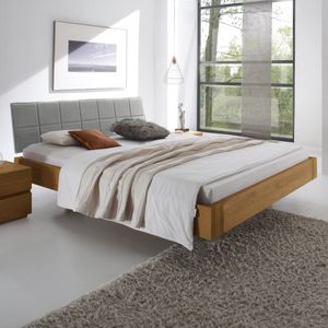 Bett Belbari Eiche Massivholz