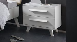 Nachttisch Pori Buche Massivholz H 45 cm