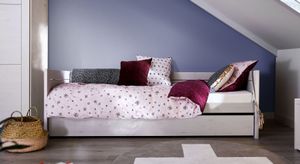 LIFETIME Sofabett Original Kiefer Massivholz mit Lattenrost