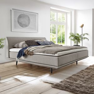Boxspringbett Lajana Webstoff