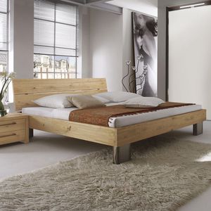 Bett Fuego Wildeiche Massivholz
